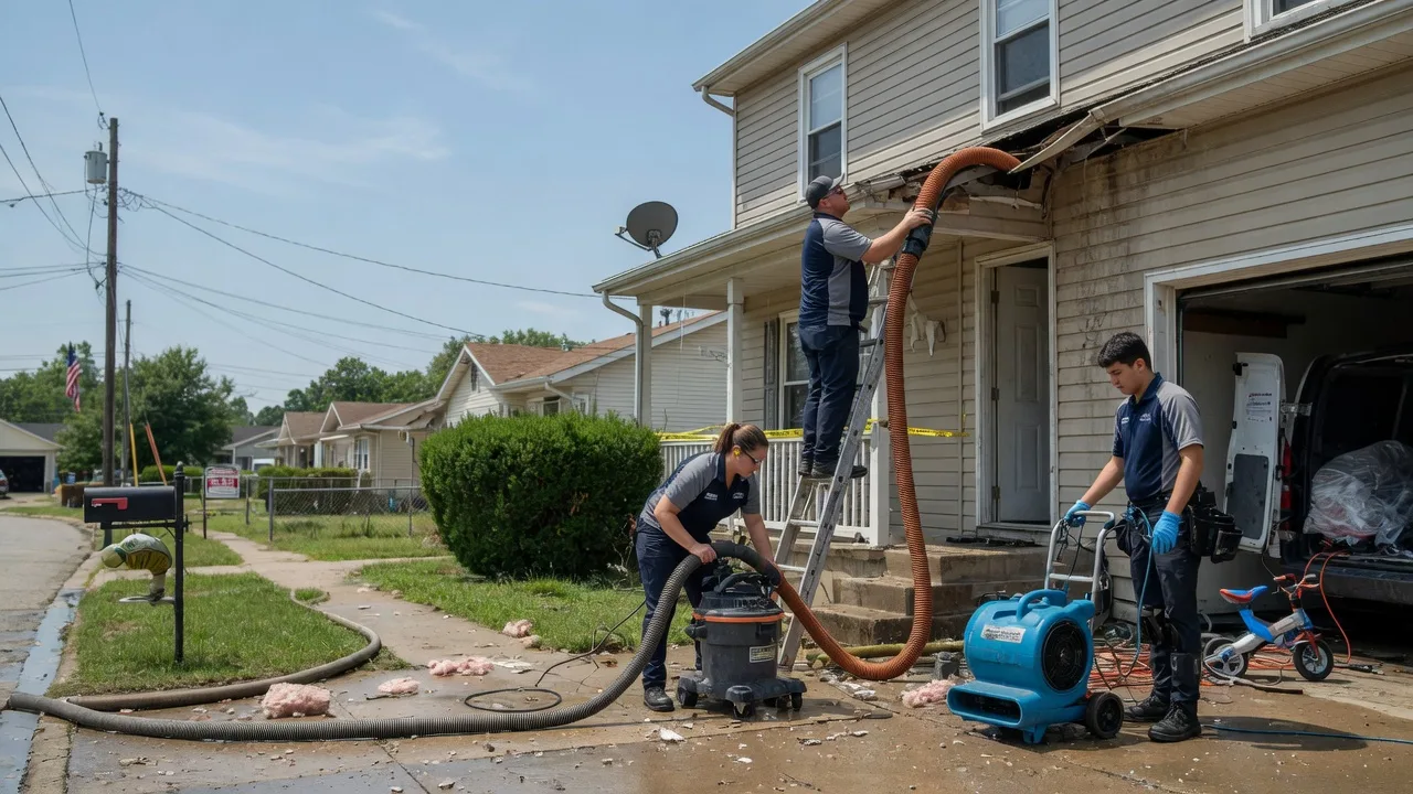 Water Damage Restoration in Logan, KS near me